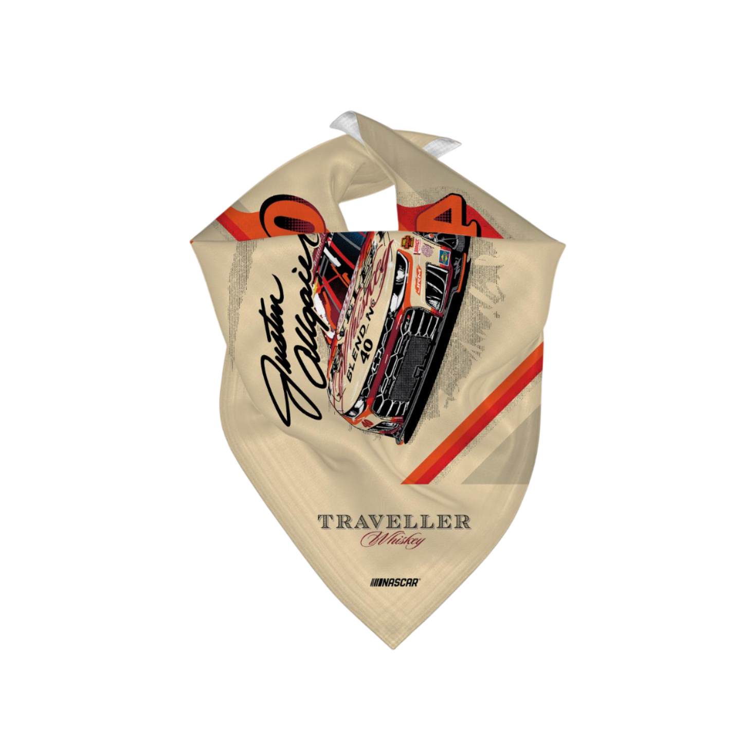 Justin Allgaier #40 Traveller Whiskey Bandana