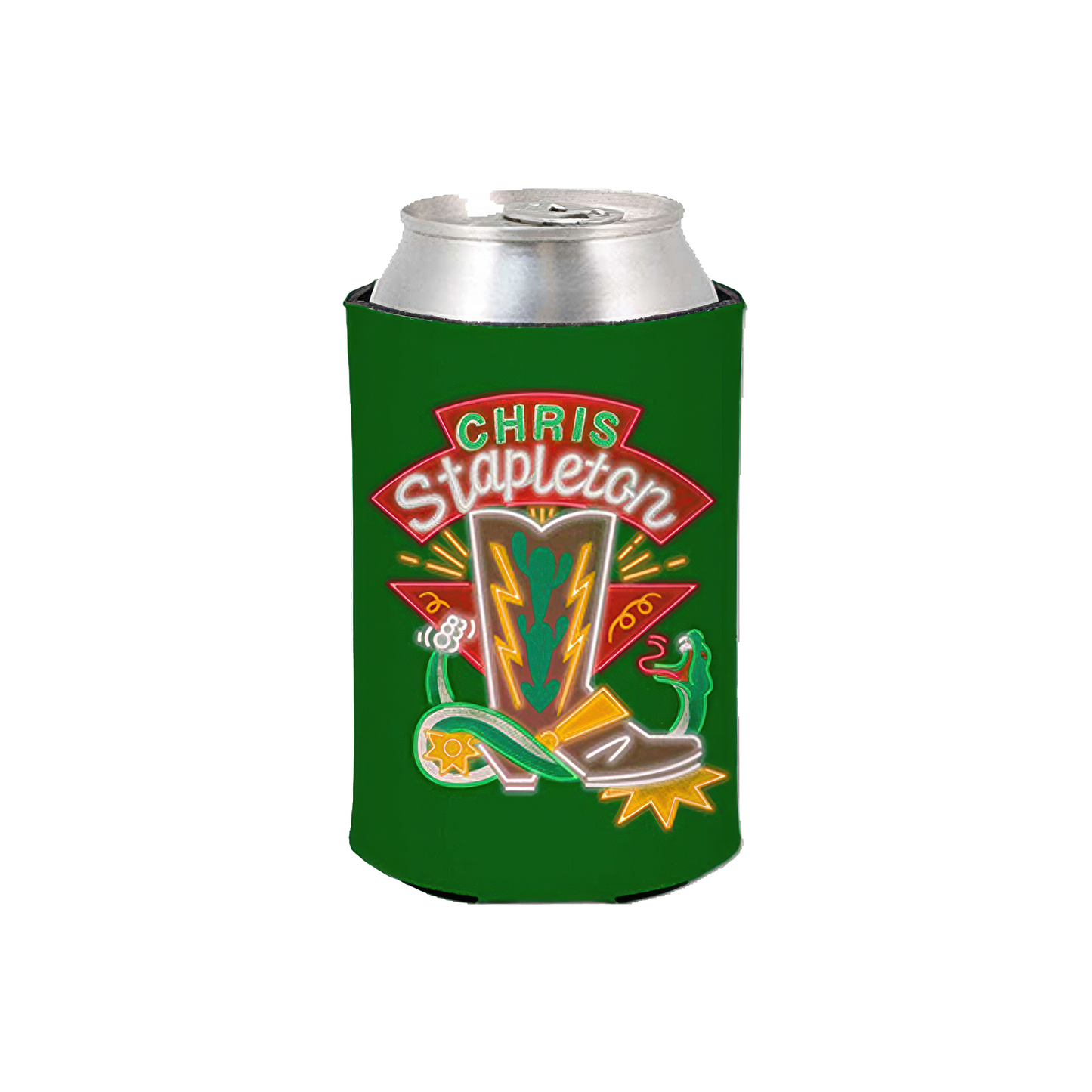 Stapleton Neon Boot Can Cooler