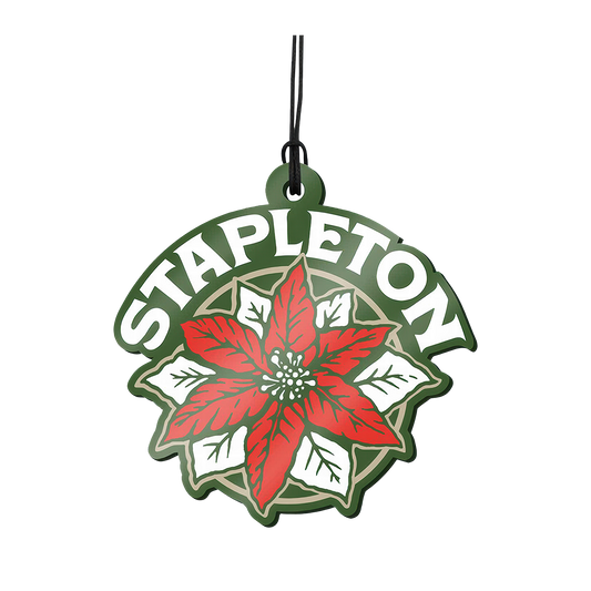 Stapleton Poinsettia Ornament