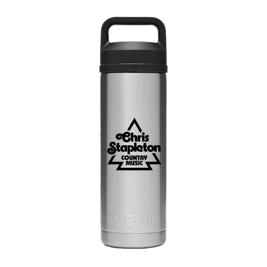 Chris Stapleton Stainless 18 oz Yeti Rambler with Chug Cap