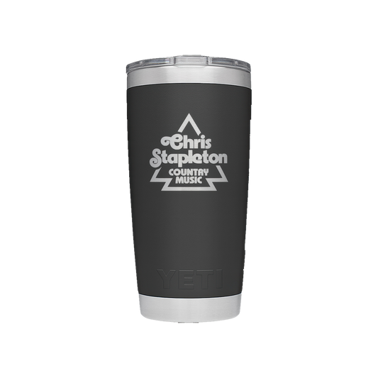 Chris Stapleton Black 20 oz Yeti Rambler