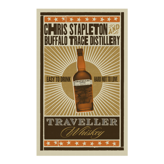 Traveller Whiskey Poster