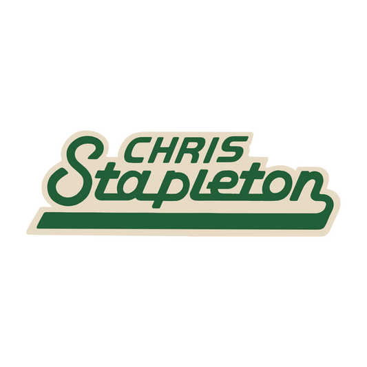 Stapleton Script Sticker
