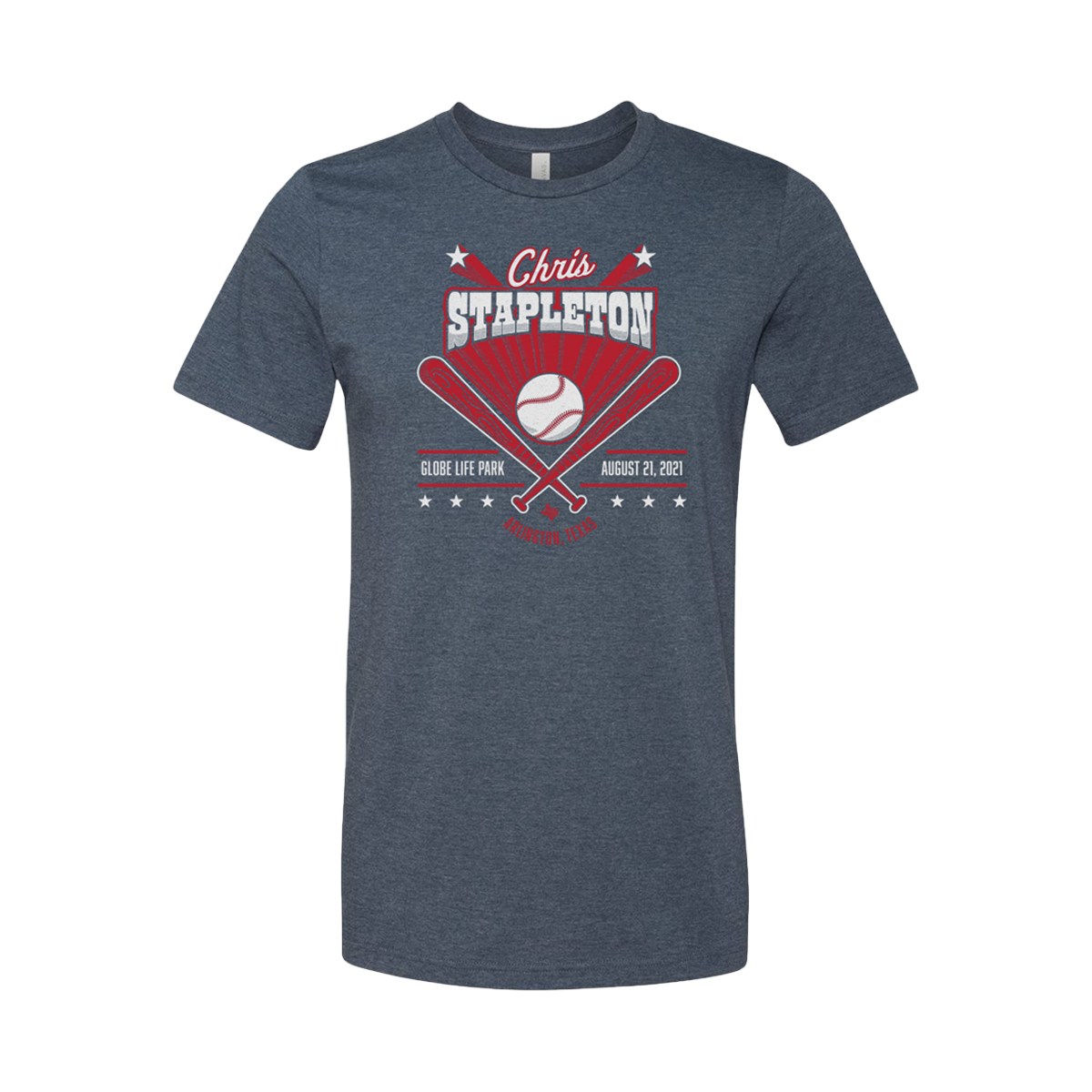 Chris Stapleton Arlington Bats Tee