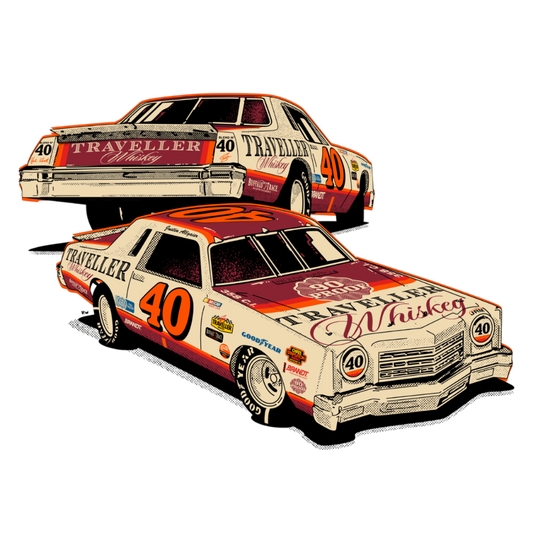 Justin Allgaier #40 Traveller Whiskey '78 Fantasy
