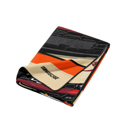 Justin Allgaier #40 Traveller Whiskey Beach Towel