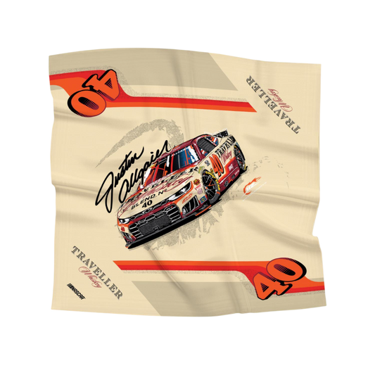Justin Allgaier #40 Traveller Whiskey Bandana