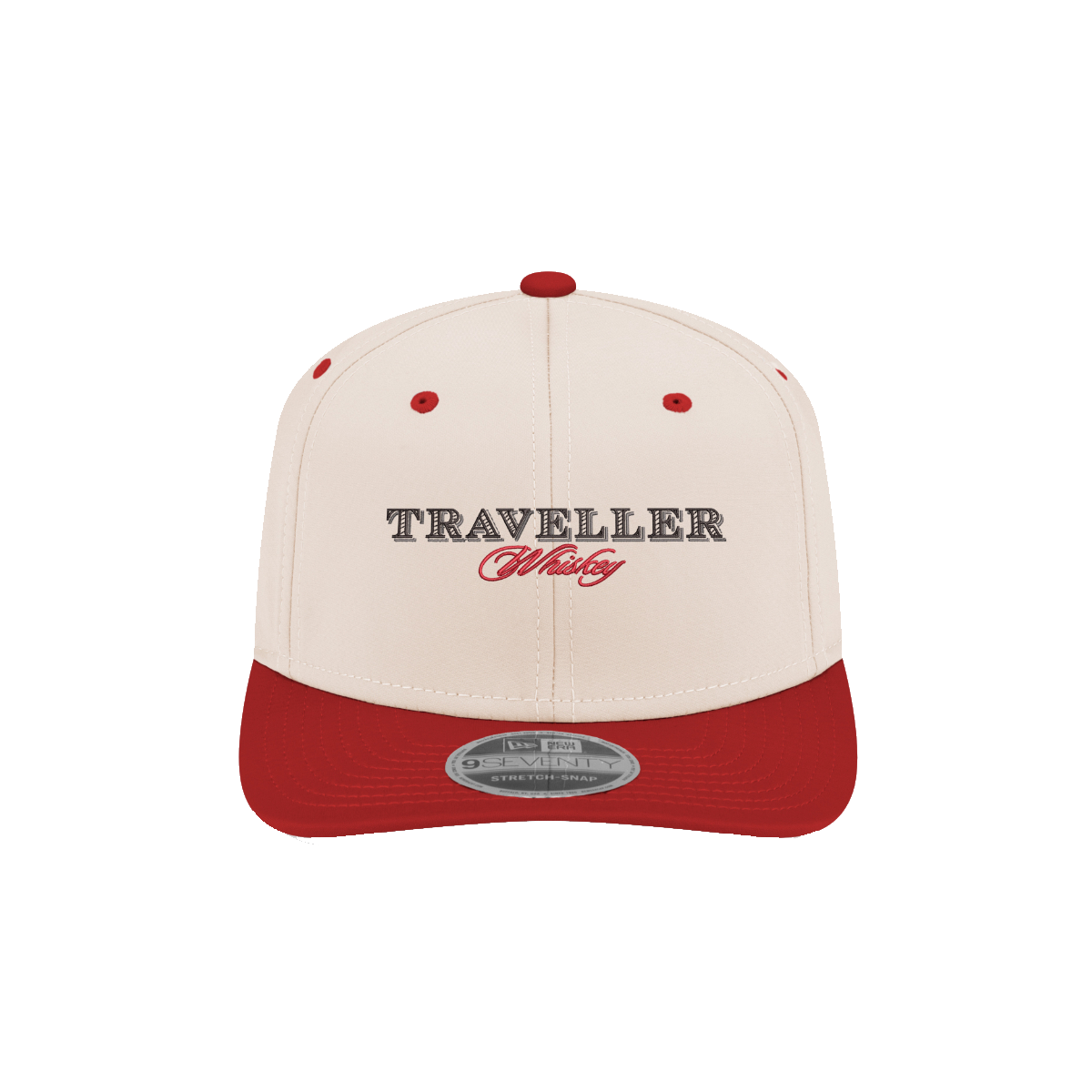 Justin Allgaier #40 Traveller Whiskey Cream New Era 9SEVENTY SS Cap