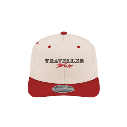 Justin Allgaier #40 Traveller Whiskey Cream New Era 9SEVENTY SS Cap