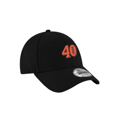 Justin Allgaier #40 Traveller Whiskey Black New Era 9FORTY Cap