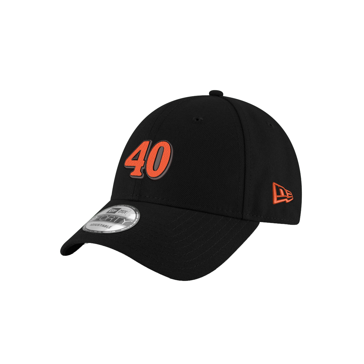 Justin Allgaier #40 Traveller Whiskey Black New Era 9FORTY Cap