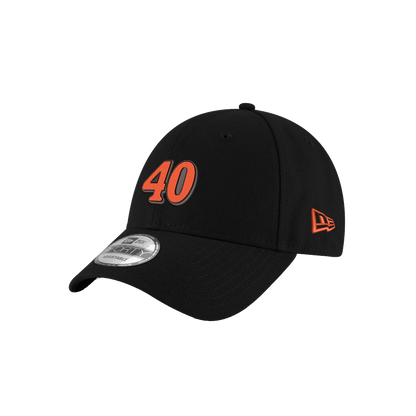 Justin Allgaier #40 Traveller Whiskey Black New Era 9FORTY Cap