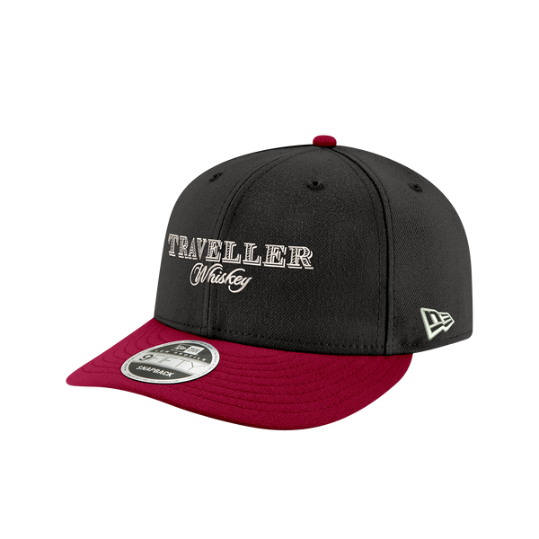 Justin Allgaier #40 Traveller Whiskey Black New Era Low Profile