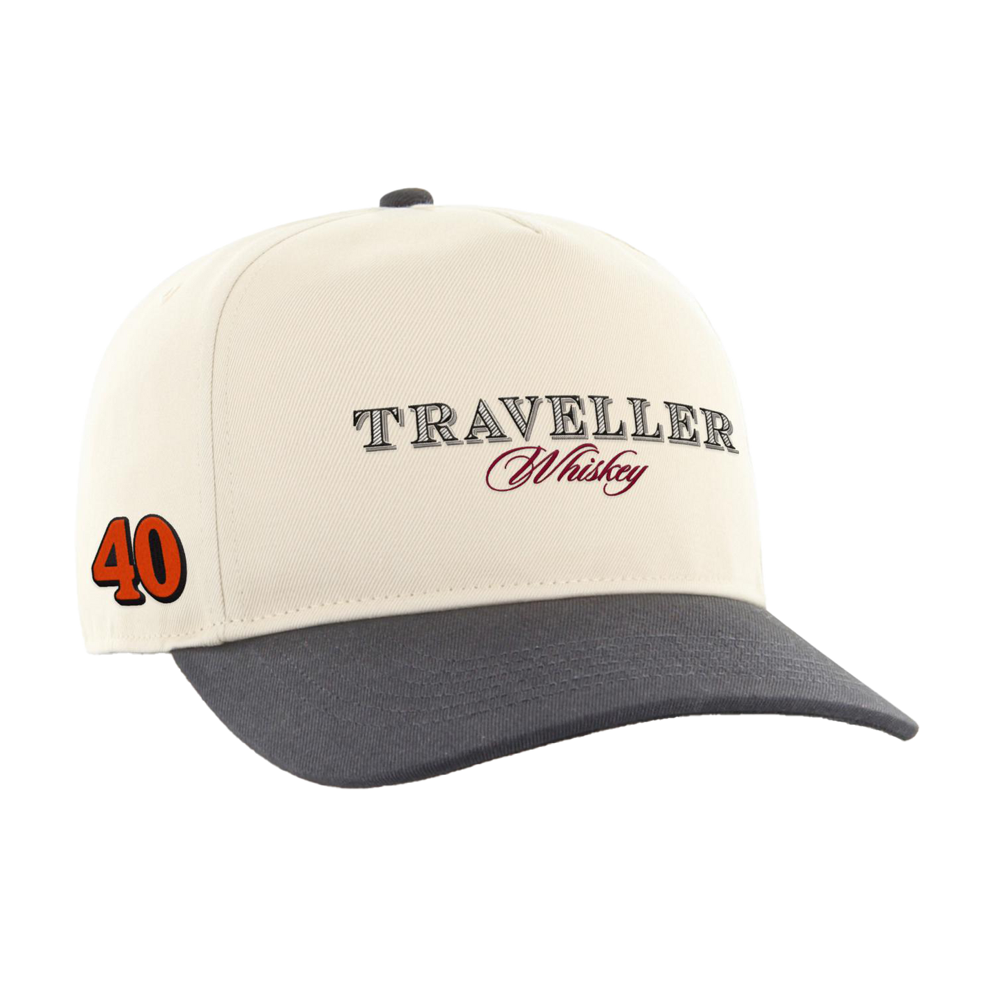 Justin Allgaier #40 Traveller Whiskey Natural '47 Brand 47 Hitch Hat