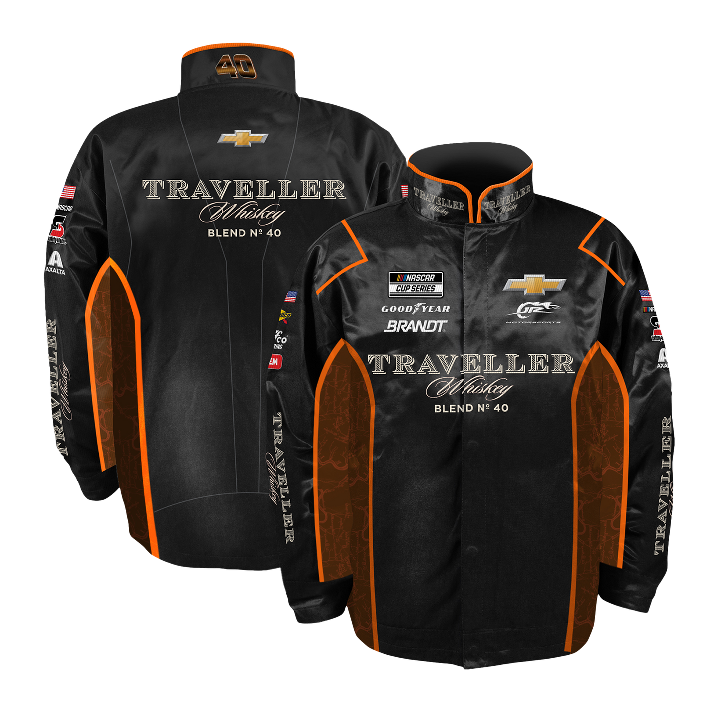 Justin Allgaier #40 Traveller Whiskey Uniform Jacket
