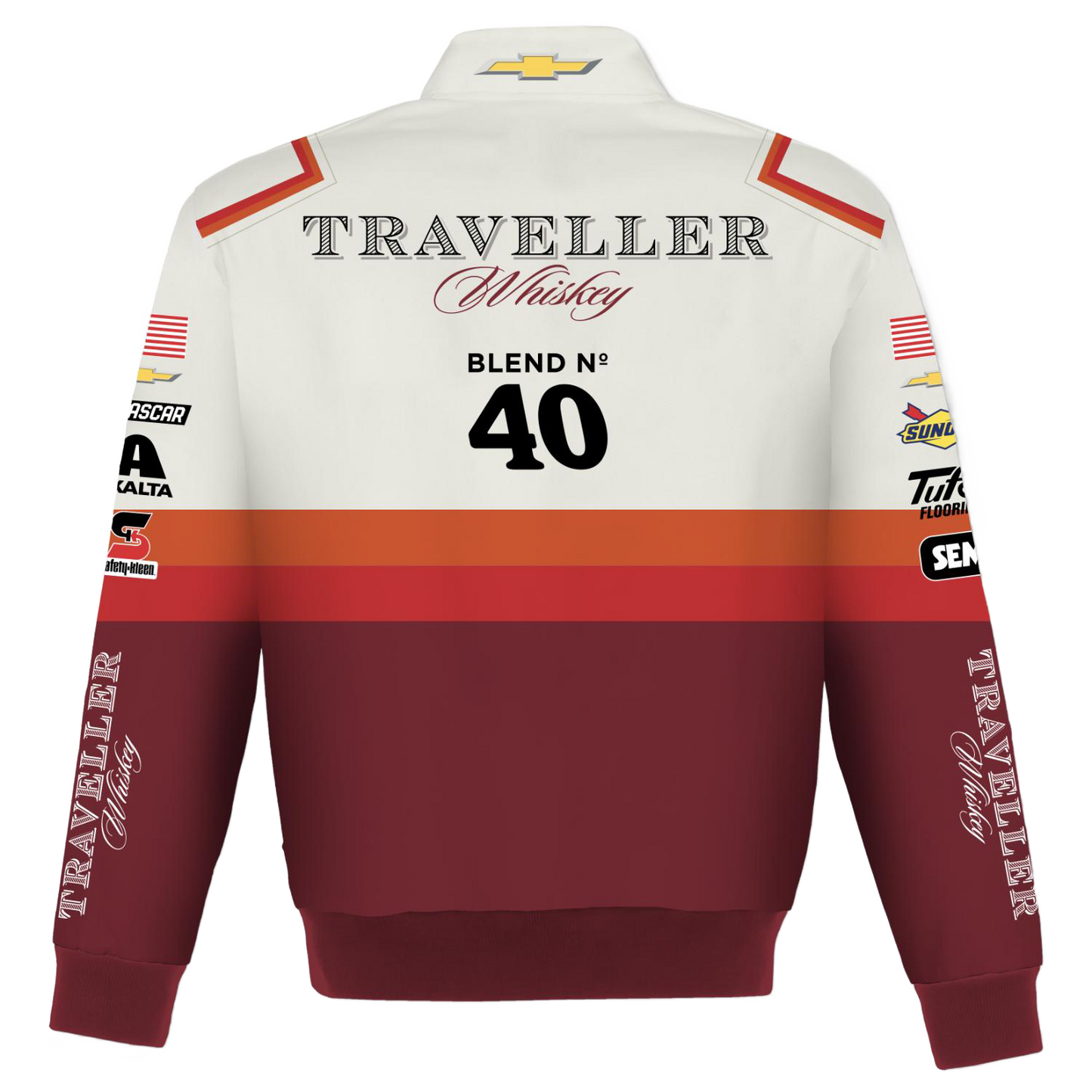 Justin Allgaier #40 Traveller Whiskey Uniform Twill Jacket