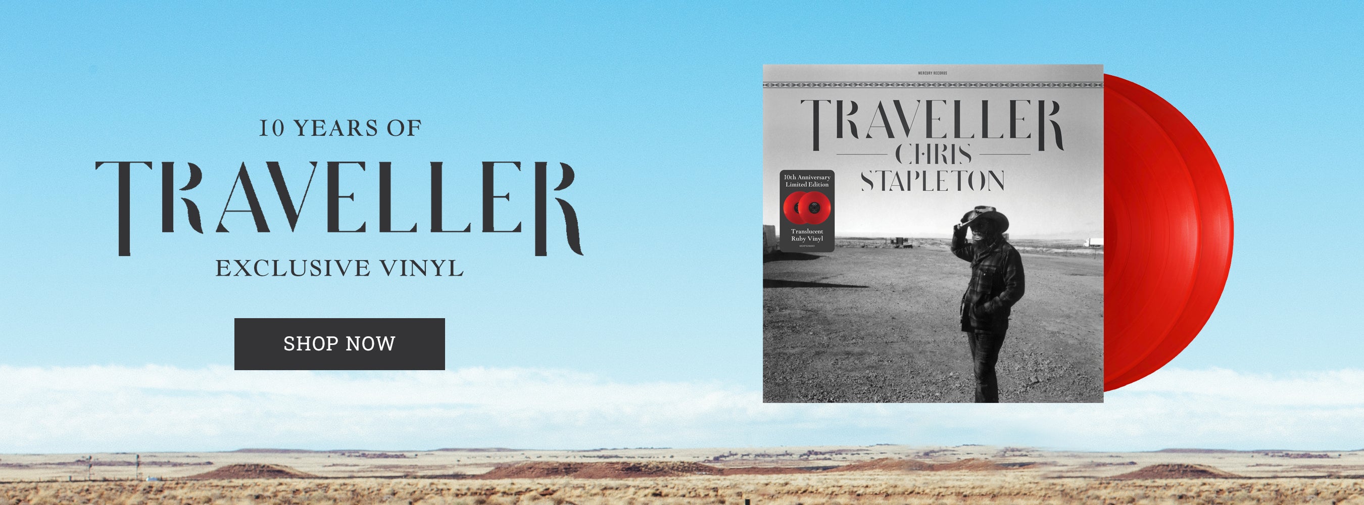 10 Years Of Traveller Exclusive Vinyl - Shop Now!