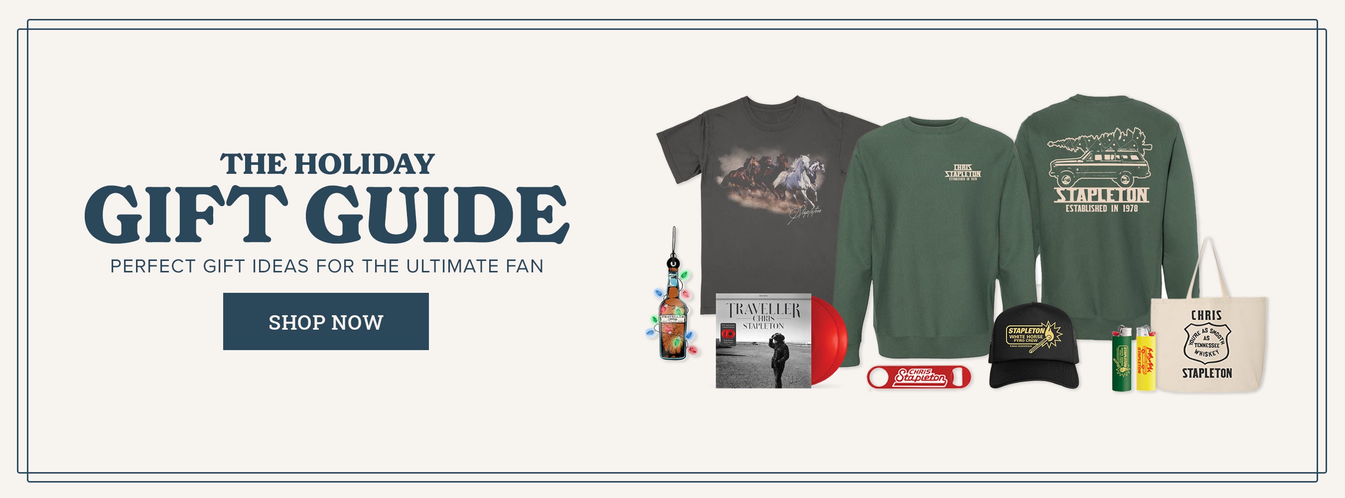 The Holiday Gift Guide. Perfect gift ideas for the ultimate fan. Shop now.