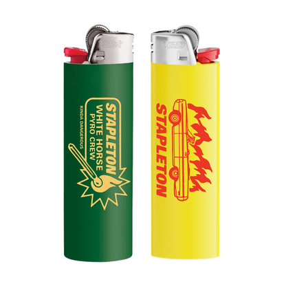 White Horse Pyro Crew Lighters - 2 Pack