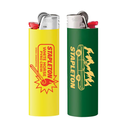 White Horse Pyro Crew Lighters - 2 Pack