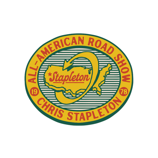 All-American Road Show Arrow Sticker