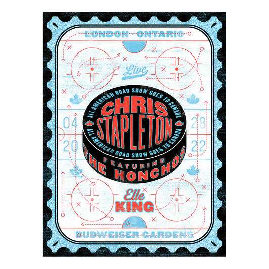 Chris Stapleton Show Poster  London, ON  04/28/22
