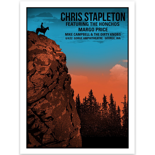 Chris Stapleton Show Poster – George, WA – 06/04/22