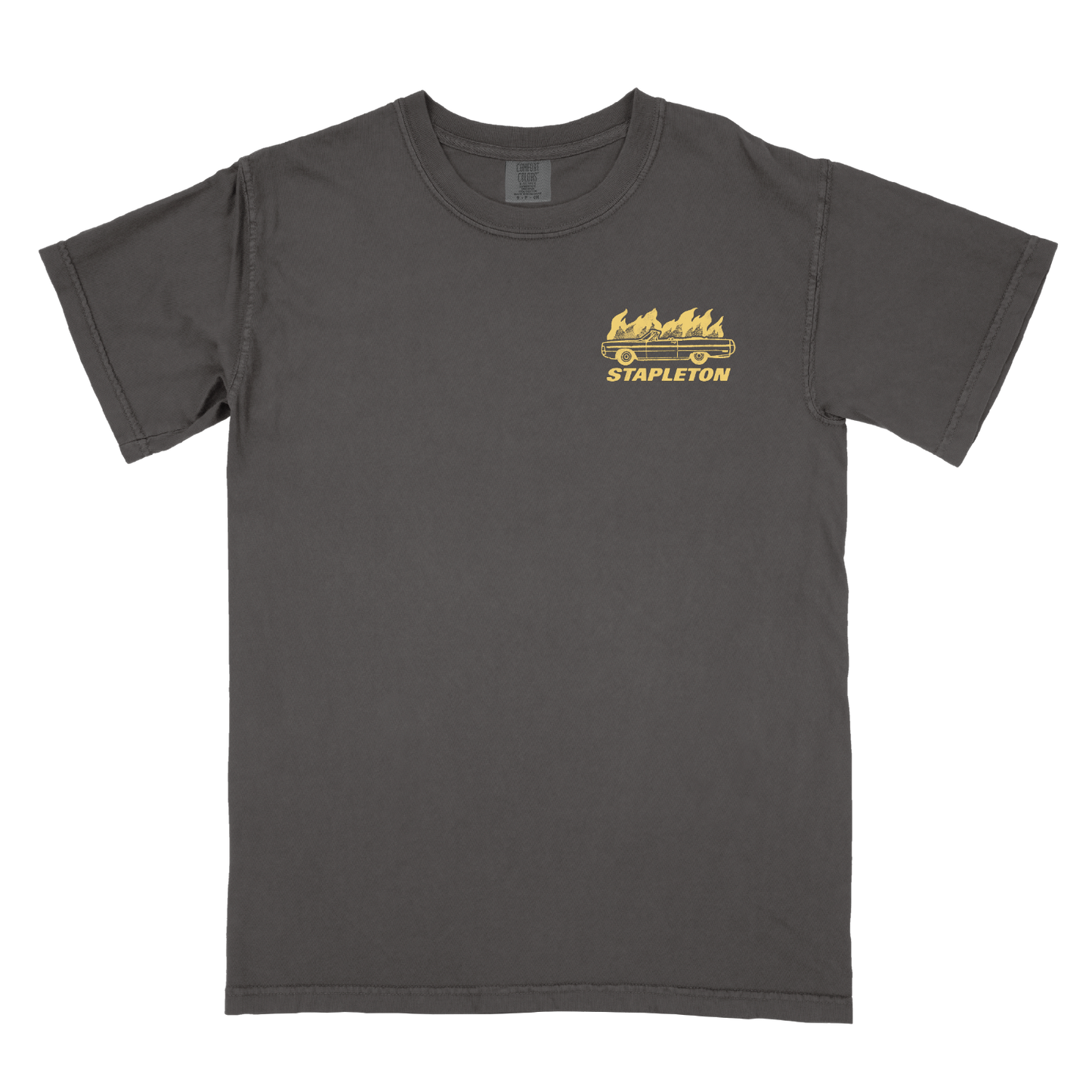 White Horse Pyro Crew Pepper Tee